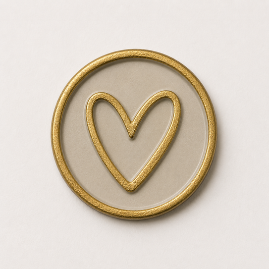 Corazón · Arena y dorado · Signature
