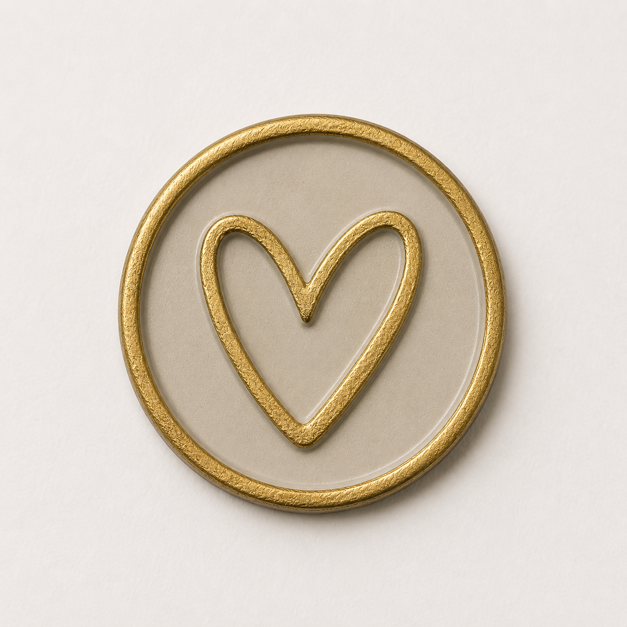 Corazón · Arena y dorado · Signature
