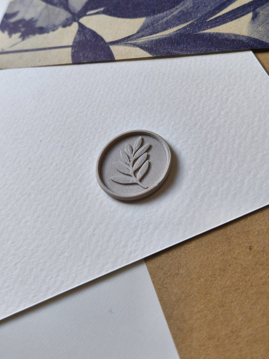 Sello adhesivo · Rama de Olivo